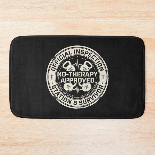 Item preview, Functional Fitness Gym Humor - Station 8 Survivor designed and sold by SplashTastic.