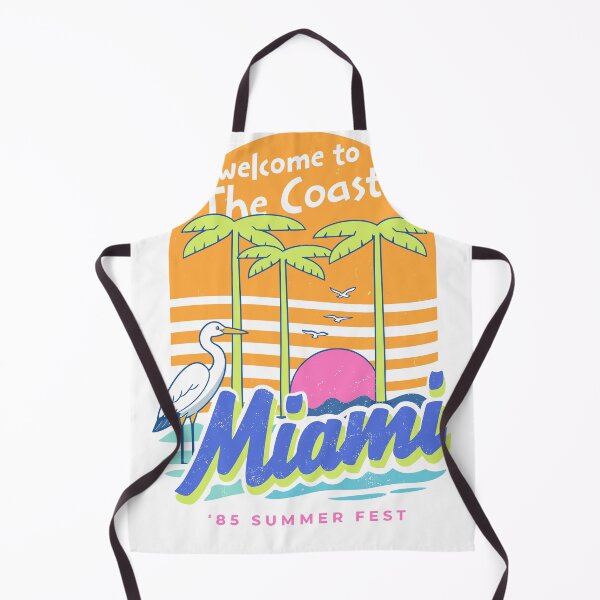 Item preview, Welcome To The Coast Miami 85 Summer Fest Poster designed and sold by Matinez Pink.