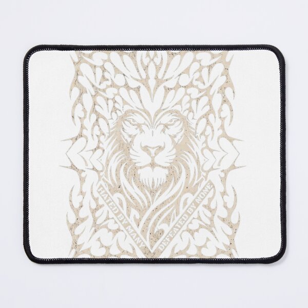 Item preview, Hated by Many Defeated by None Fierce Tribal Lion Graphic designed and sold by Love Christ Live Life.