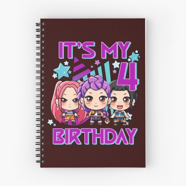 Item preview, It's My 4th Birthday Cartoon designed and sold by WoodwardCarwyn.