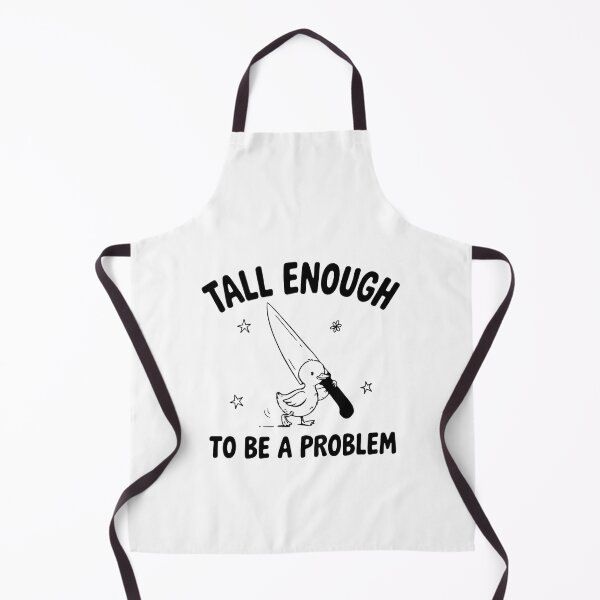 Item preview, Tall Enough to Be a Problem Duck, Funny Duck Humor, Sarcastic Goose, Cute Bird Lover designed and sold by zarkazman.