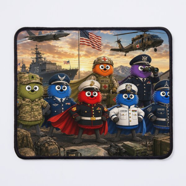 Item preview, Military Superheroes Puzzle Featuring the Thinglings designed and sold by TheThinglings.