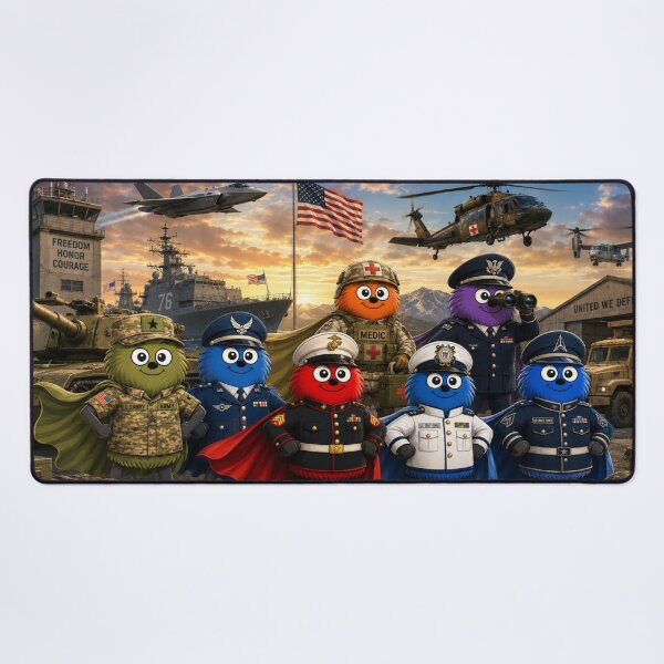 Item preview, Military Superheroes Puzzle Featuring the Thinglings designed and sold by TheThinglings.