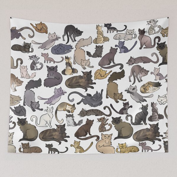 Item preview, Kittens tapestry designed and sold by Drangelu.