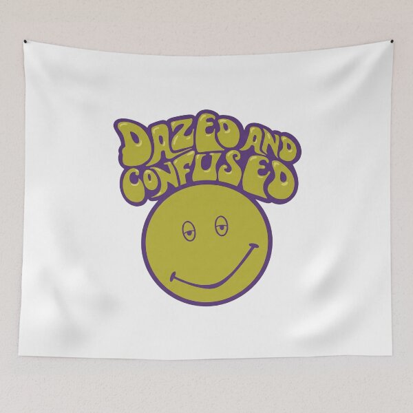 Item preview, Dazed and Confused Smiley Face designed and sold by WoodwardCarwyn.