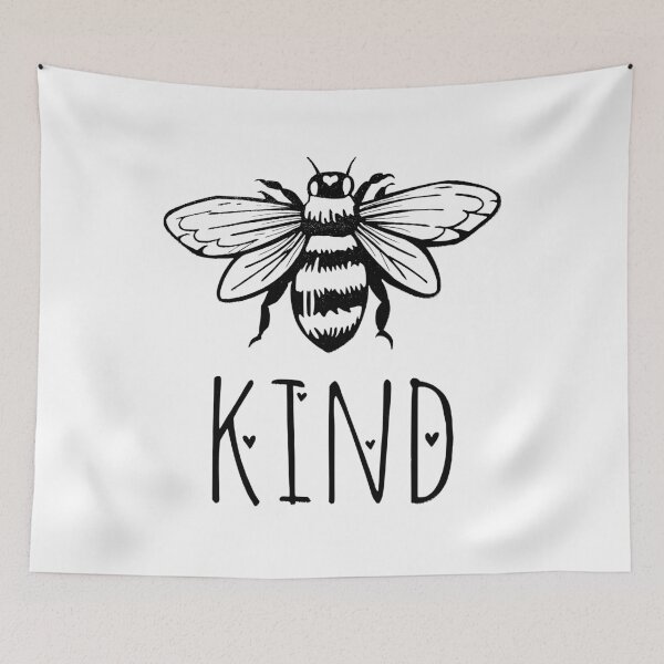 Item preview, Bee Kind - Positive Inspirational Pun designed and sold by Shopeon Designs.