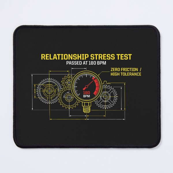 Item preview, Relationship Stress Test - Hyrox Doubles Fitness Subculture designed and sold by SplashTastic.