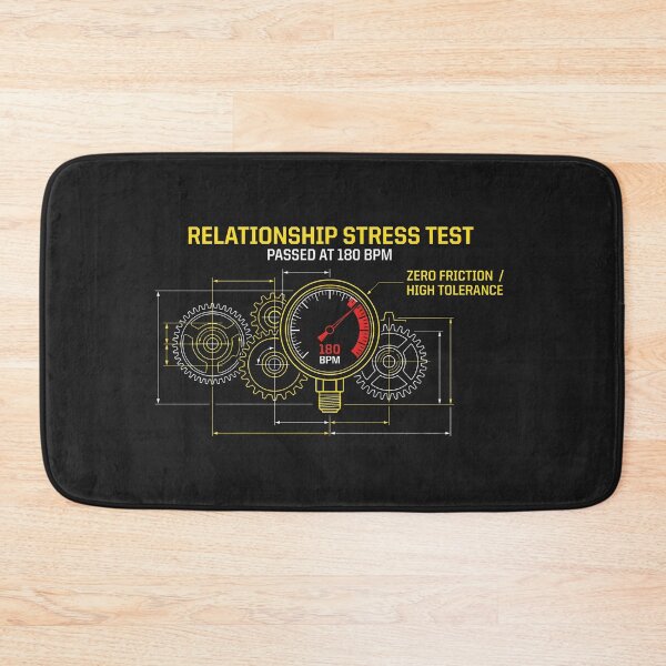Item preview, Relationship Stress Test - Hyrox Doubles Fitness Subculture designed and sold by SplashTastic.