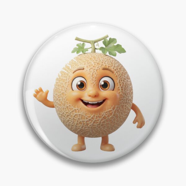 Item preview, Cute Melon Character Tee | Triple Vertex designed and sold by TripleVertex-1.