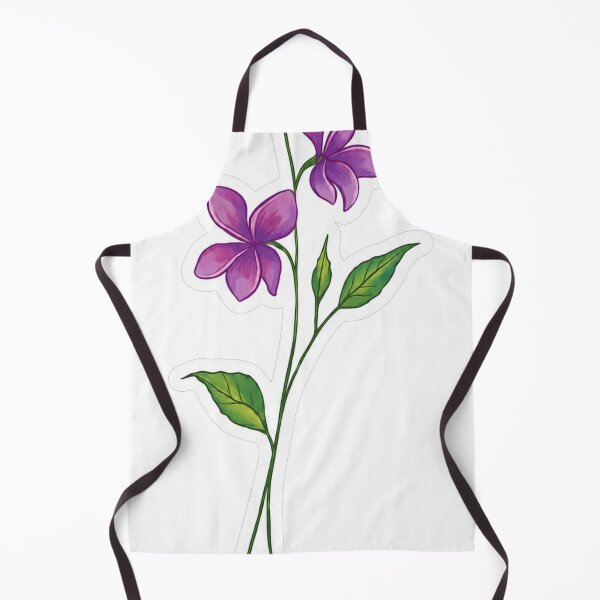 Item preview, Purple Wildflower Botanical Illustration designed and sold by owsam.