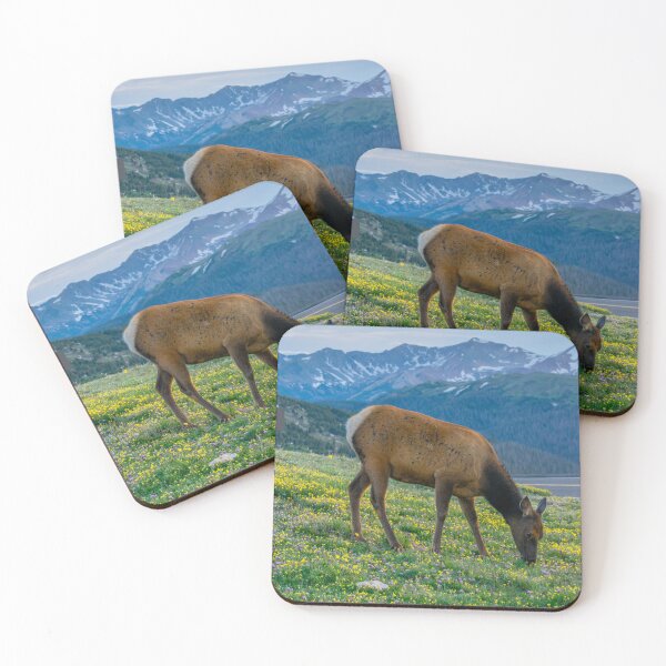 Item preview, Elk in Rocky Mountains designed and sold by BeeLightPhotos.