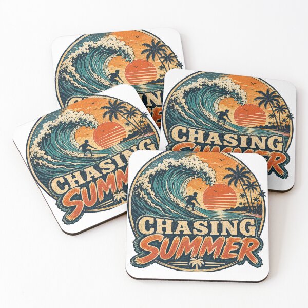 Item preview, Chasing Summer Vintage Surf Club designed and sold by CodePaws Creations.