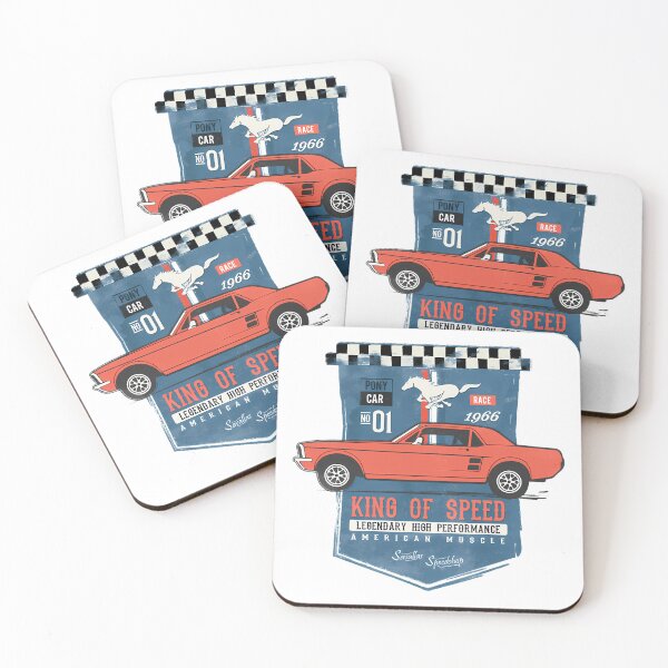 Item preview, Ford Mustang - King Of Speed  designed and sold by Vintageflys.