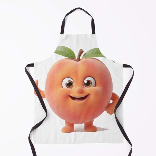 Item preview, Cute Peach Character Tee | Triple Vertex designed and sold by TripleVertex-1.