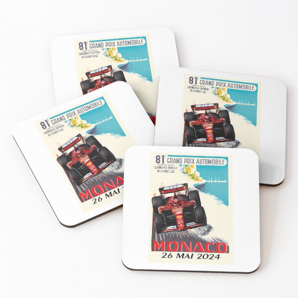 Item preview, Grand Prix Monaco 2024 Charles Leclerc designed and sold by Vintageflys.