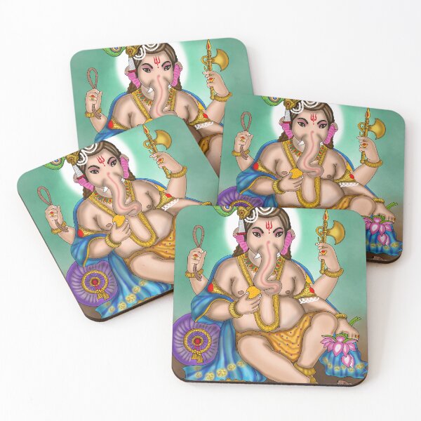 Item preview, Lord Ganesha Artwork | Divine Hindu God Digital Illustration designed and sold by Harshit_Digital_Arts.
