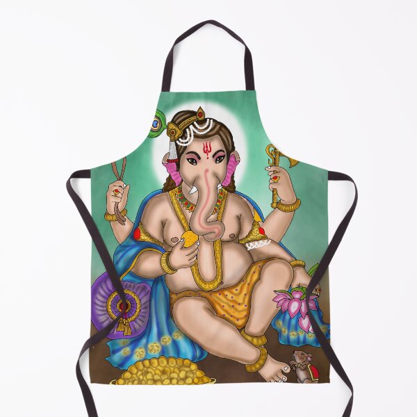 Item preview, Lord Ganesha Artwork | Divine Hindu God Digital Illustration designed and sold by Harshit_Digital_Arts.