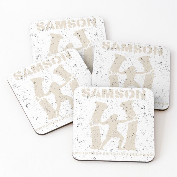 Item preview, Samson Distracted Defeated Delivered Biblical Strength Design designed and sold by Love Christ Live Life.