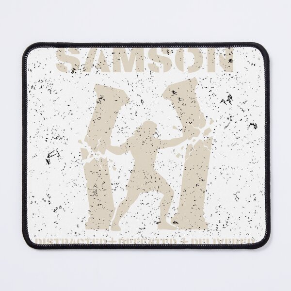 Item preview, Samson Distracted Defeated Delivered Biblical Strength Design designed and sold by Love Christ Live Life.