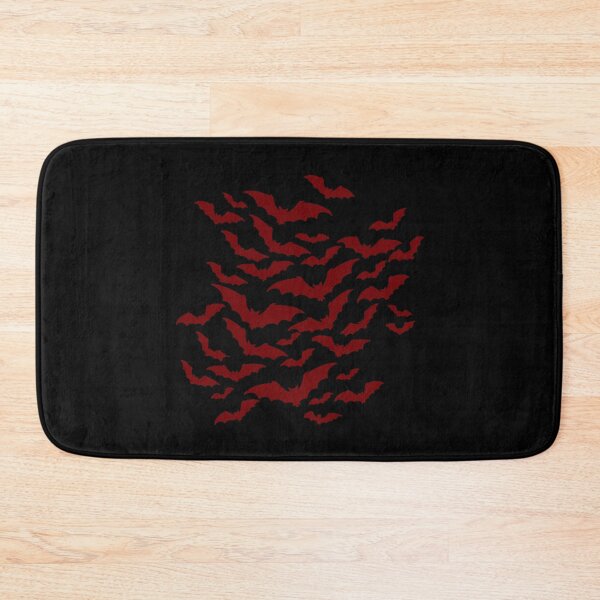 Item preview, Gothic Prints, Red Bats Night Flight designed and sold by Kirei-Lily.