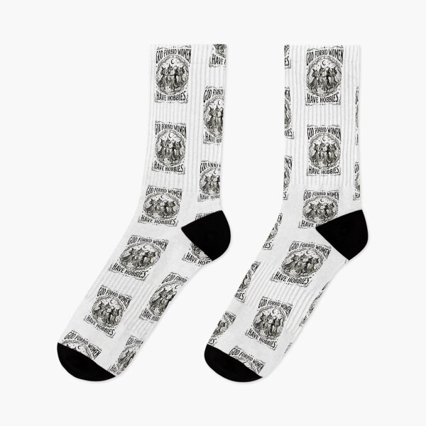 Item preview, God Forbid Women Have Hobbies – Funny Witchy Feminist  designed and sold by roartusa.