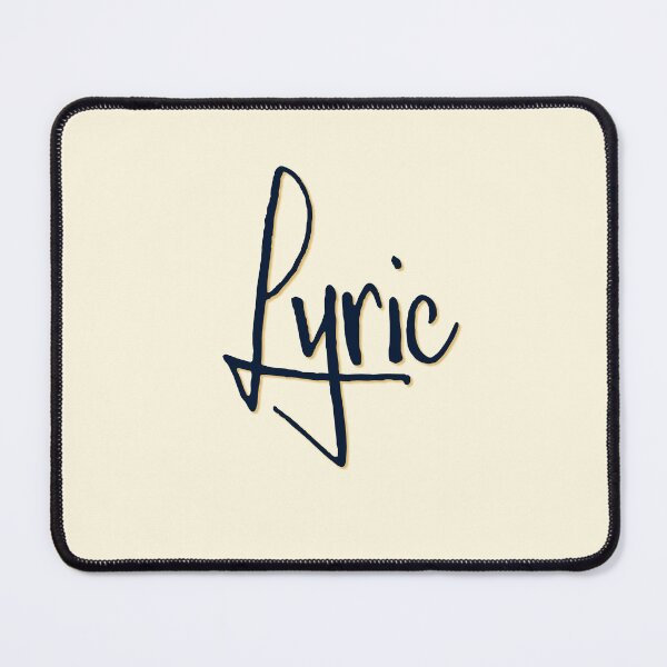 Item preview, LYRIC personalized type design designed and sold by CharlottePlaceArt.