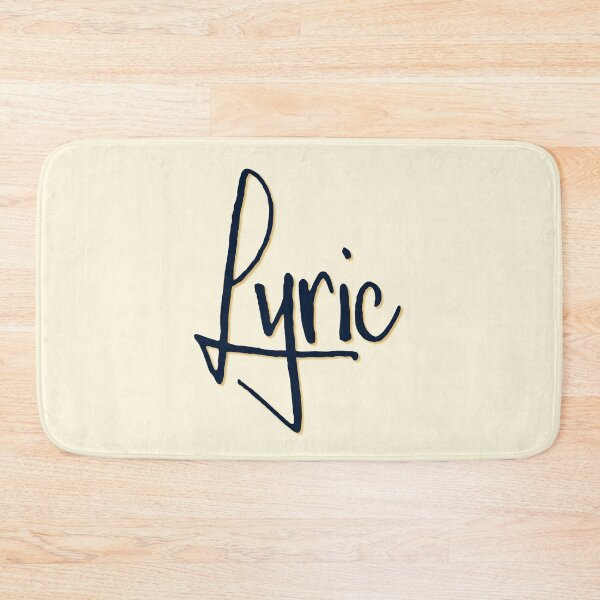 Item preview, LYRIC personalized type design designed and sold by CharlottePlaceArt.