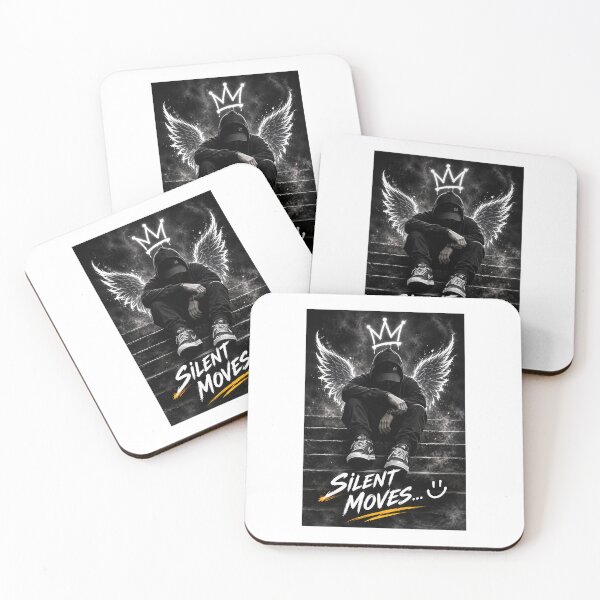 Item preview, Silent Moves | Glowing Angel Wings Hoodie Graphic Art designed and sold by Ak-art-shop.