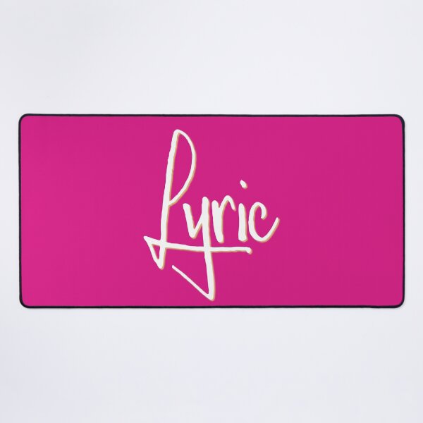 Item preview, LYRIC personalized type design designed and sold by CharlottePlaceArt.
