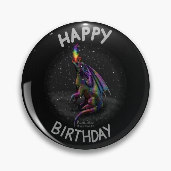 Item preview, Birthday Mimicry Dragon designed and sold by dragonthorn-art.