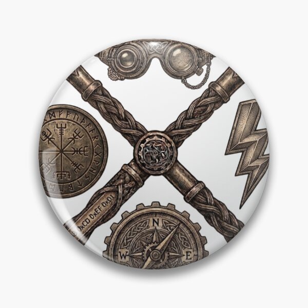 Item preview, DND Artificer Class: Master Tinker & Arcane Smith Emblem designed and sold by Genkiess.