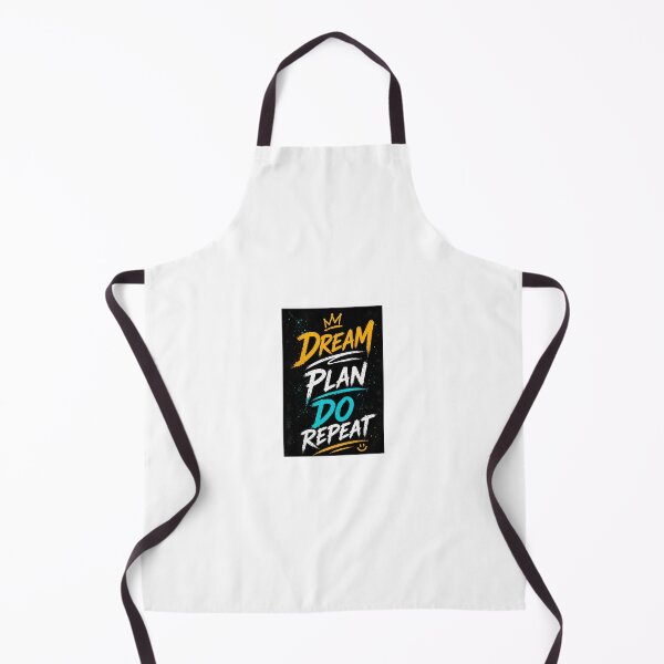 Item preview, Dream Plan Do Repeat | Motivational Typography Chalk Art designed and sold by Ak-art-shop.