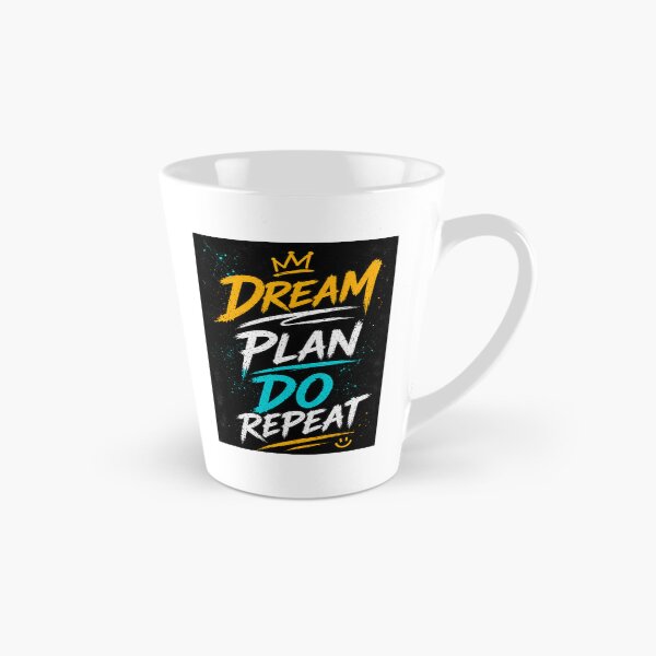 Item preview, Dream Plan Do Repeat | Motivational Typography Chalk Art designed and sold by Ak-art-shop.
