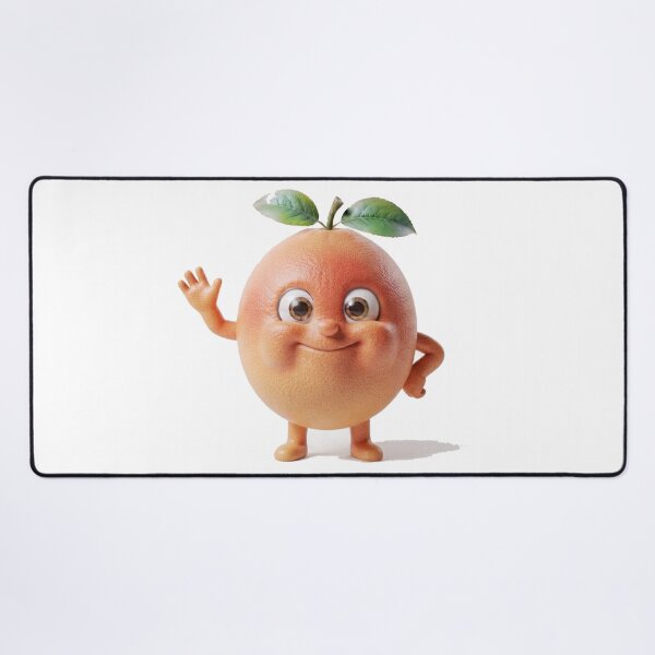 Item preview, Cute Grapefruit Character Tee | Triple Vertex designed and sold by TripleVertex-1.