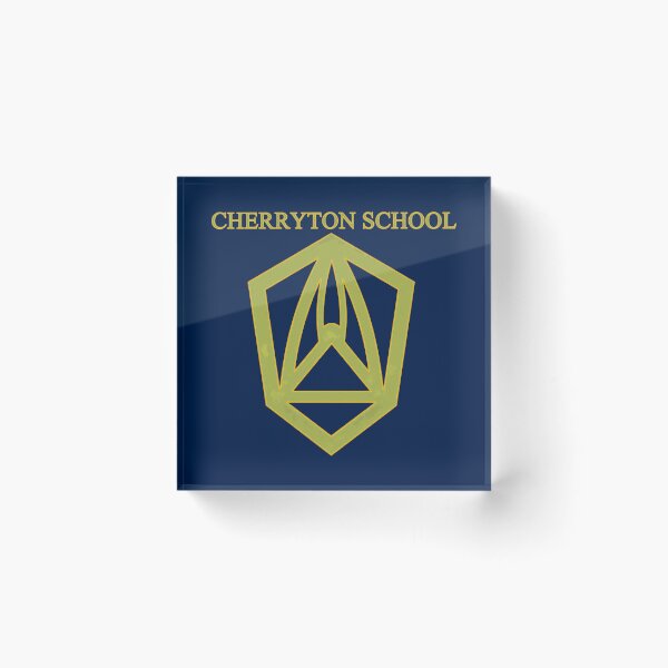 Item preview, Cherryton School Golden Emblem designed and sold by LaiesifsiTi.