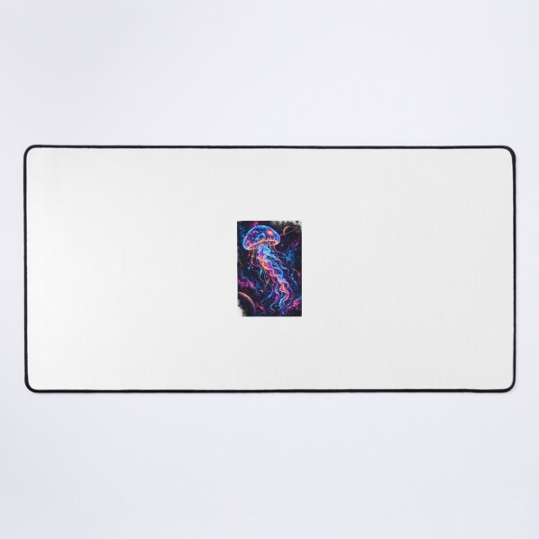 Item preview, Cosmic Jellyfish | Bioluminescent Galaxy Space Art designed and sold by Ak-art-shop.