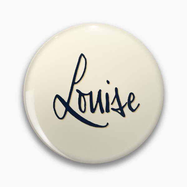Item preview, LOUISE personalized type design designed and sold by CharlottePlaceArt.