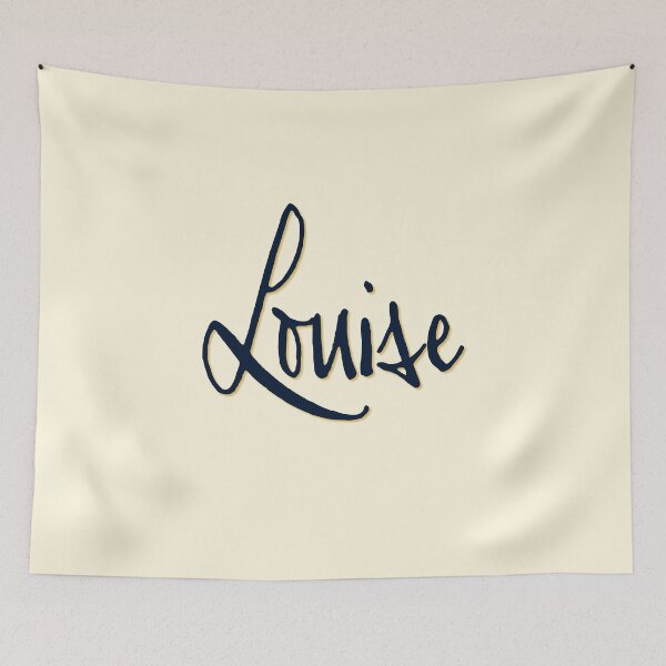 Item preview, LOUISE personalized type design designed and sold by CharlottePlaceArt.