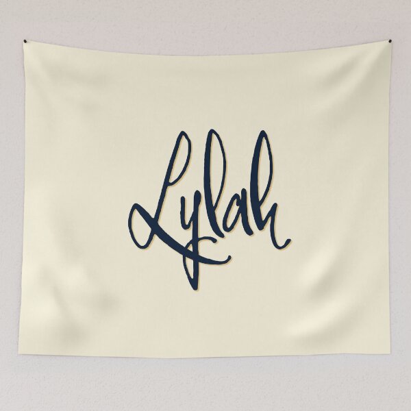 Item preview, LYLAH personalized type design designed and sold by CharlottePlaceArt.