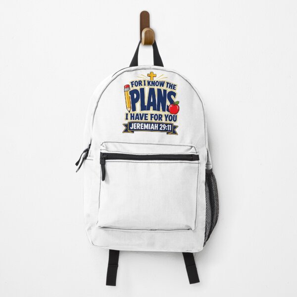 Item preview, For I Know the Plans I Have for You Back to School Christian Teacher designed and sold by WeirdlyMild.