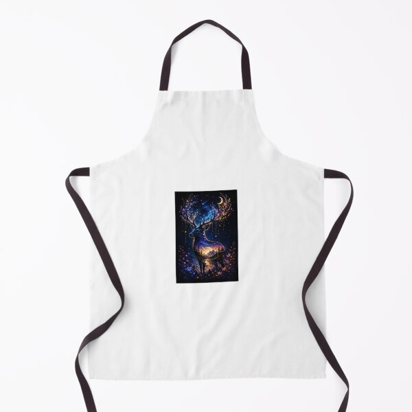 Item preview, Celestial Stag | Galaxy Deer Double Exposure Fantasy Art designed and sold by Ak-art-shop.