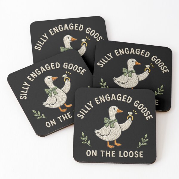 Artikelvorschau, Verlobte/r – Lustiges Partner-Design mit Goose-Motiv, süßes Verlobungsoutfit, Geschenk für zukünftige Ehepaare entworfen und verkauft von Quiajia.