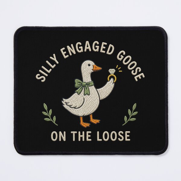 Item preview, Fiancee Silly Goose Just Engaged Matching Couple Design, Funny Engagement Gift for Fiances, Cute Engagement Party Outfit, Future Husband and Wife Couple Gift designed and sold by Quiajia.