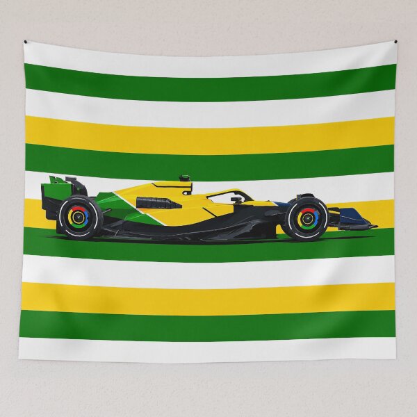 Item preview, MCL38 Senna Livery Monaco 2024  designed and sold by PitWallArt.