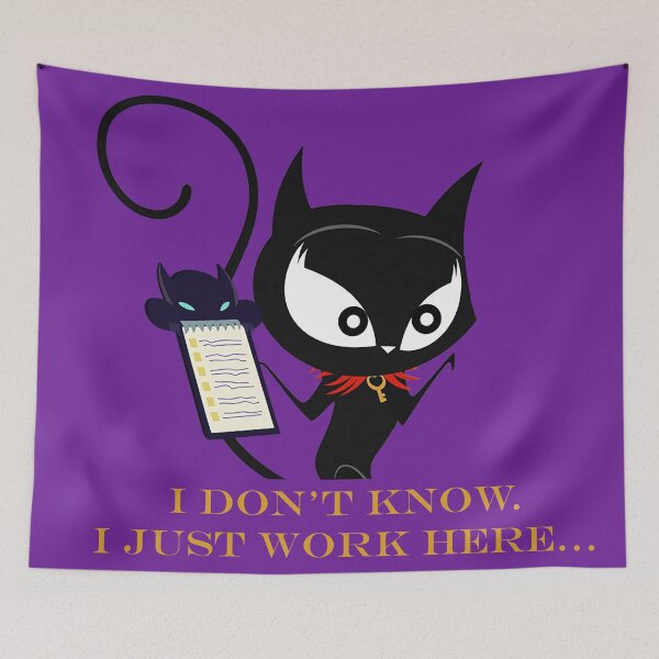Item preview, I Don't Know. I Just Work Here... designed and sold by QueenAlicorn.