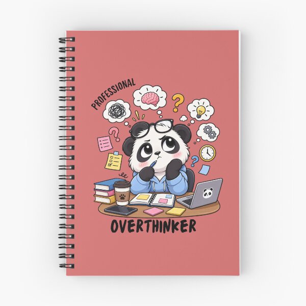 Item preview, Professional Overthinker  | Overthinking Mind Funny Quote Design designed and sold by WallMuseStudio .