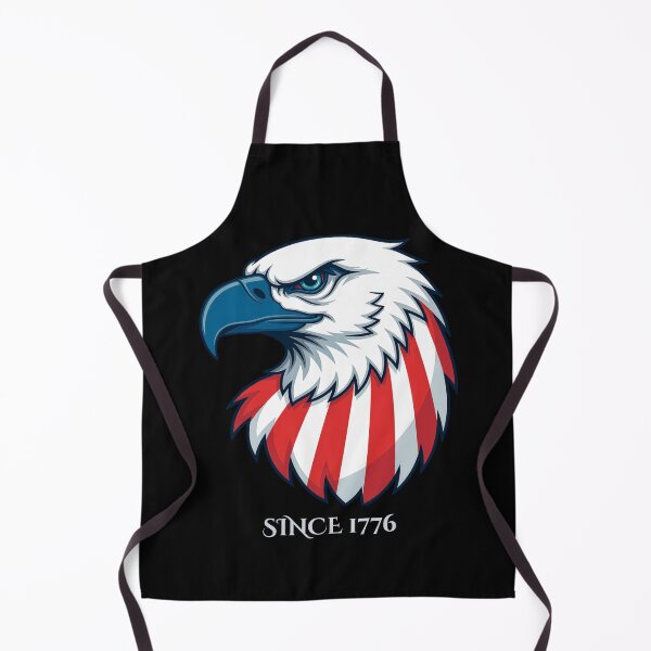 Item preview, American Bald Eagle Patriotic 1776 Vintage USA Flag Design designed and sold by CHANCHANAI.