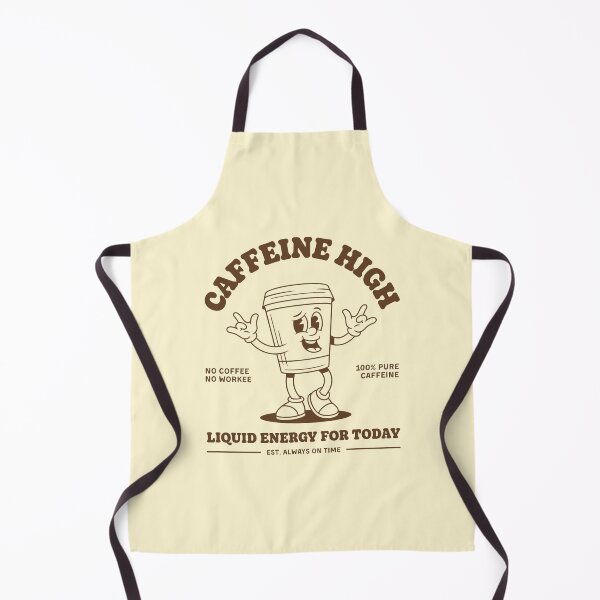 Item preview, Caffeine high Coffee cartoon designed and sold by aspanguji.