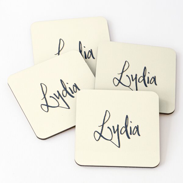Item preview, LYDIA personalized type design designed and sold by CharlottePlaceArt.