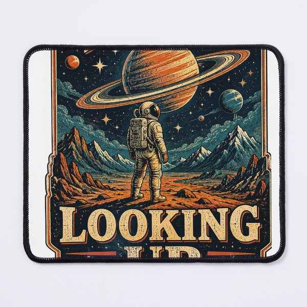 Item preview, Keep Looking Up Space Explorer designed and sold by CodePaws Creations.